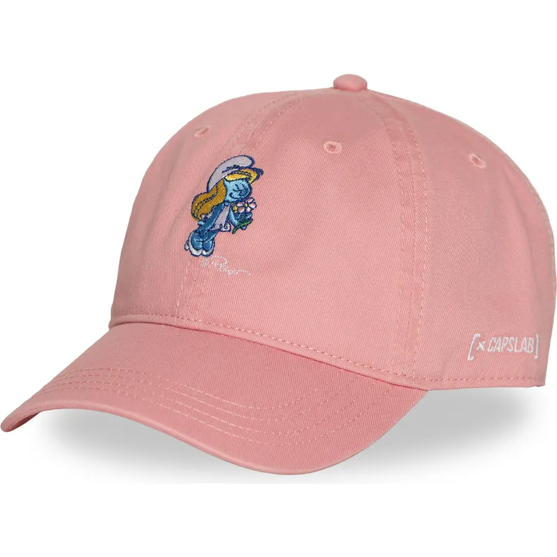 cap-zaoblena-pink-adjustable-strap-smurfette-the-smurfs-capslab