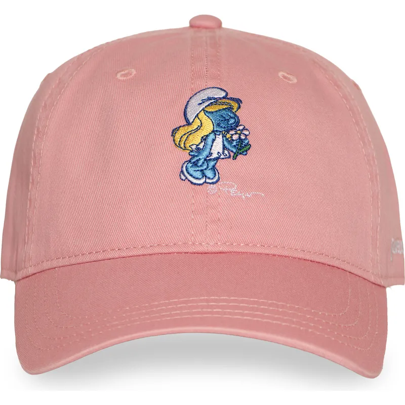 cap-zaoblena-pink-adjustable-strap-smurfette-the-smurfs-capslab