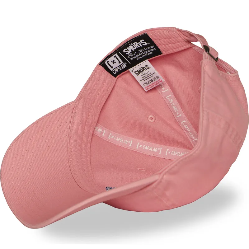 cap-zaoblena-pink-adjustable-strap-smurfette-the-smurfs-capslab