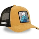 cap-zaoblena-brown-snapback-handy-smurf-the-smurfs-capslab
