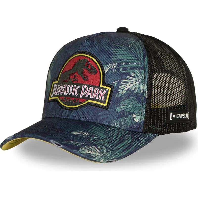 cap-zaoblena-navy-blue-snapback-jurassic-park-capslab