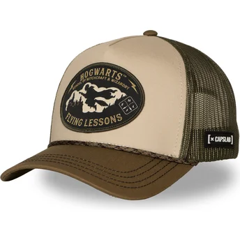 Čepice zaoblená zelená snapback HP4 FLY2B Harry Potter Capslab