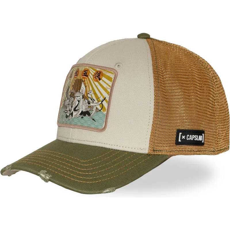 capslab-kfp-dra-kung-fu-panda-beige-and-green-trucker-hat