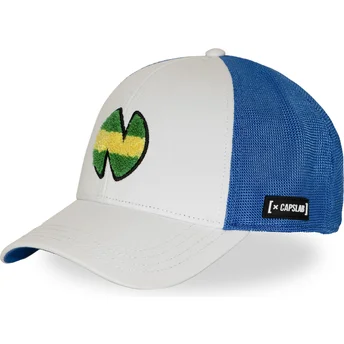 Cap zaoblená white snapback Oliver Atom Champions: Oliver and Benji Capslab