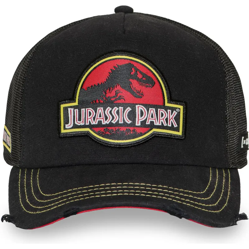 cap-zaoblena-black-snapback-jurassic-park-capslab