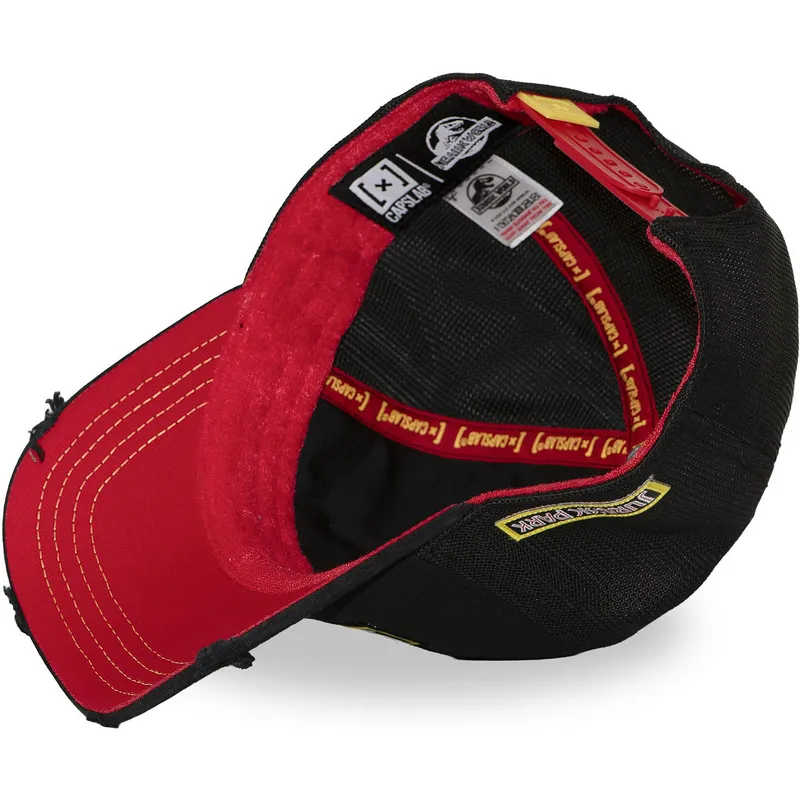 svart-trucker-keps-jur1-logb-jurassic-park-fran-capslab