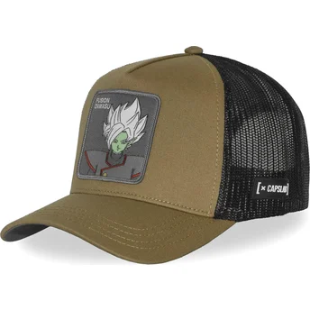 Čepice zaoblená žádné zvíře zelená snapback Zamasu DBS8 ZAMB Dragon Ball Zamasu Dragon Ball Capslab