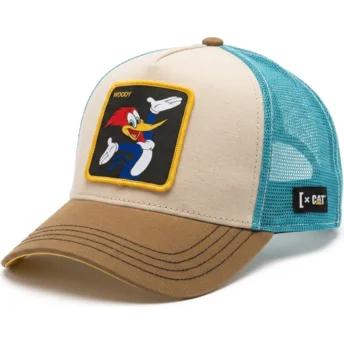 Čepice zaoblená žádné zvíře vícebarevná snapback Pájaro Loco WWP2 WOOB Woody Woodpecker Capslab