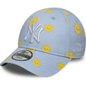 cepice-zaoblena-modra-nastavitelny-pro-deti-9forty-summer-all-over-print-new-york-yankees-mlb-new-era