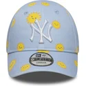 cepice-zaoblena-modra-nastavitelny-pro-deti-9forty-summer-all-over-print-new-york-yankees-mlb-new-era