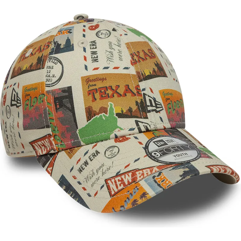 new-era-curved-brim-youth-9forty-location-all-over-print-multicolor-adjustable-cap