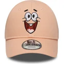 cepice-zaoblena-ruzova-nastavitelny-pro-deti-9forty-face-spongebob-a-patrik-hvezda-new-era