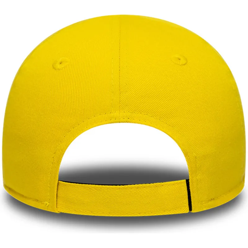 gul-bojd-justerbar-keps-for-barn-9forty-face-bob-svamp-fran-new-era
