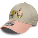 cepice-zaoblena-vicebarevna-snapback-pro-deti-9forty-spongebob-a-patrik-hvezda-new-era