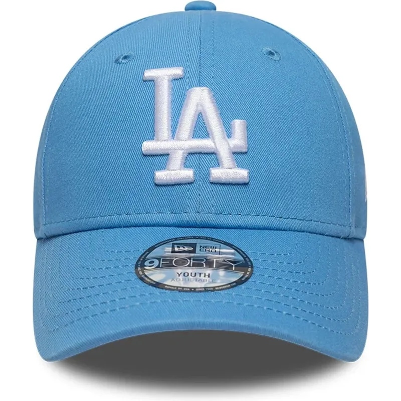 cepice-zaoblena-modra-nastavitelny-pro-deti-9forty-essential-los-angeles-dodgers-mlb-new-era