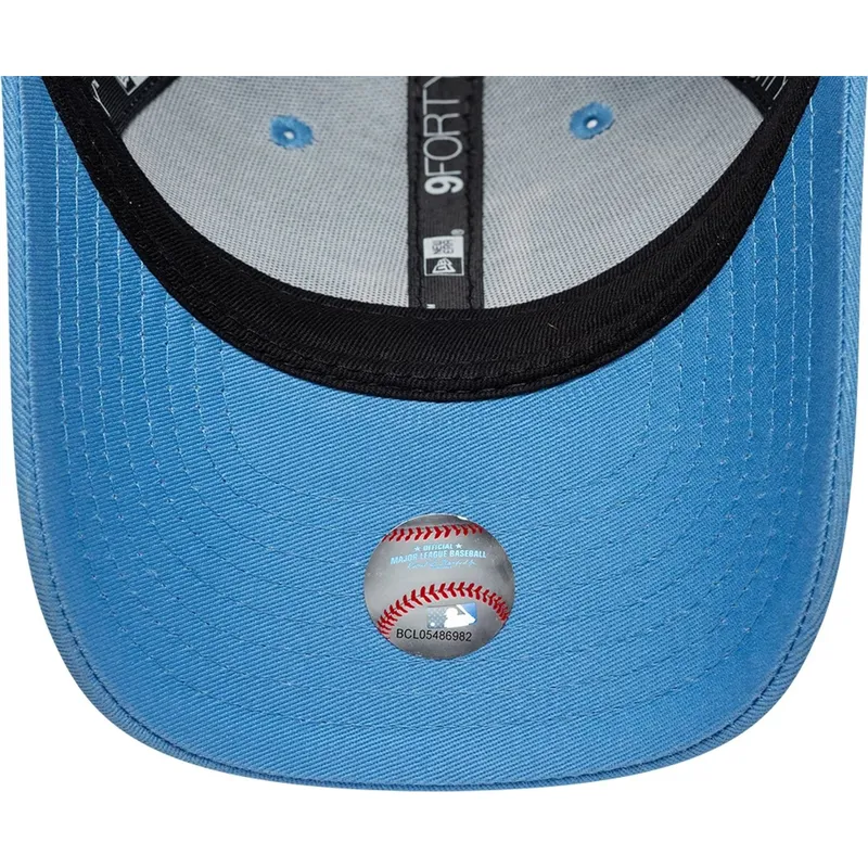 ljusbla-bojd-justerbar-keps-for-barn-9forty-essential-fran-los-angeles-dodgers-mlb-av-new-era