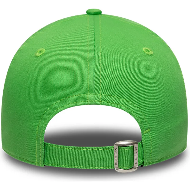 cepice-zaoblena-zelena-nastavitelny-pro-deti-9forty-essential-new-york-yankees-mlb-new-era