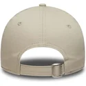 bojd-beige-justerbar-keps-med-orange-logotyp-for-barn-9forty-league-essential-fran-new-york-yankees-mlb-av-new-era