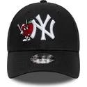 cap-zaoblena-black-adjustable-strap-pro-deti-9forty-icon-new-york-yankees-mlb-new-era