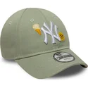 cepice-zaoblena-zelena-nastavitelny-pro-deti-9forty-summer-icon-new-york-yankees-mlb-new-era