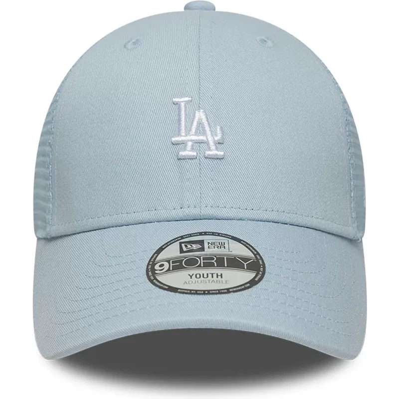 bla-justerbar-trucker-keps-for-barn-9forty-homefield-los-angeles-dodgers-mlb-fran-new-era