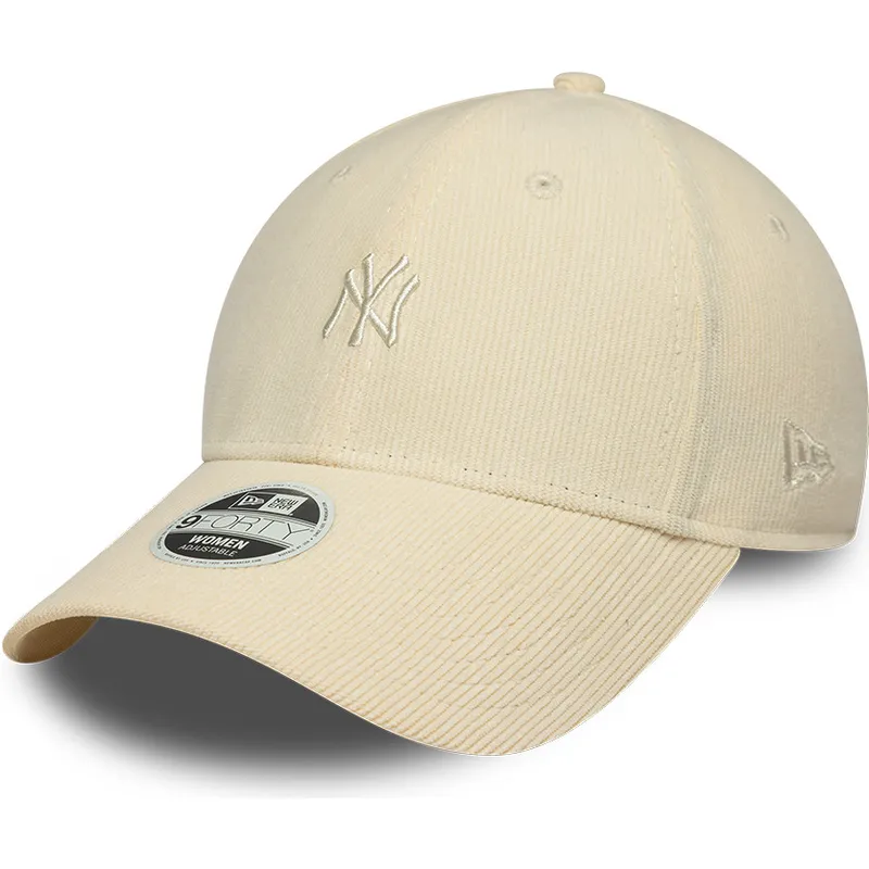 cepice-zaoblena-bezova-nastavitelny-pasek-9forty-mini-cord-new-york-yankees-mlb-new-era