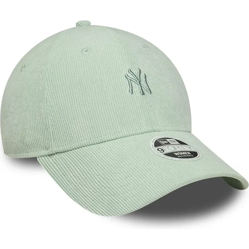 cap-zaoblena-green-adjustable-strap-9forty-mini-cord-new-york-yankees-mlb-new-era