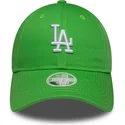 cepice-zaoblena-zelena-nastavitelny-9twenty-league-essential-midi-los-angeles-dodgers-mlb-new-era