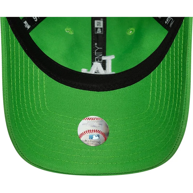 gron-justerbar-kurvad-keps-for-dam-9twenty-league-essential-midi-fran-los-angeles-dodgers-mlb-av-new-era