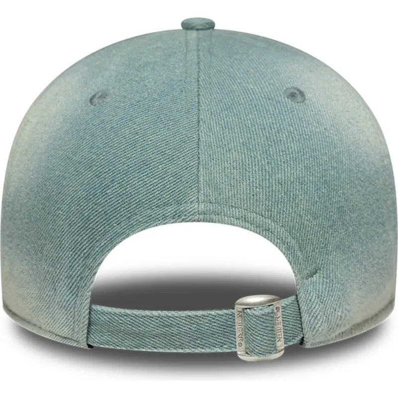 bla-bojd-justerbar-keps-for-dam-9twenty-a-frame-denim-fran-los-angeles-dodgers-mlb-av-new-era