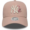 cepice-zaoblena-ruzova-snapback-9forty-a-frame-floral-new-york-yankees-mlb-new-era