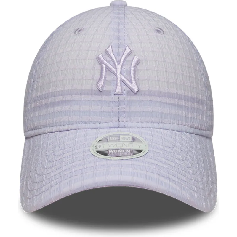 cepice-zaoblena-fialova-nastavitelny-9twenty-seersucker-new-york-yankees-mlb-new-era