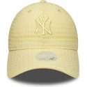 cepice-zaoblena-zluta-nastavitelny-pasek-9twenty-seersucker-new-york-yankees-mlb-new-era