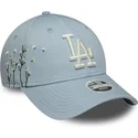 cepice-zaoblena-modra-nastavitelny-9forty-floral-icon-los-angeles-dodgers-mlb-new-era