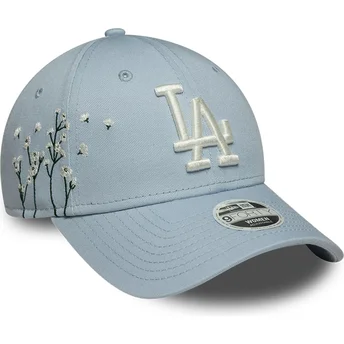 Čepice zaoblená modrá nastavitelný 9FORTY Floral Icon Los Angeles Dodgers MLB New Era