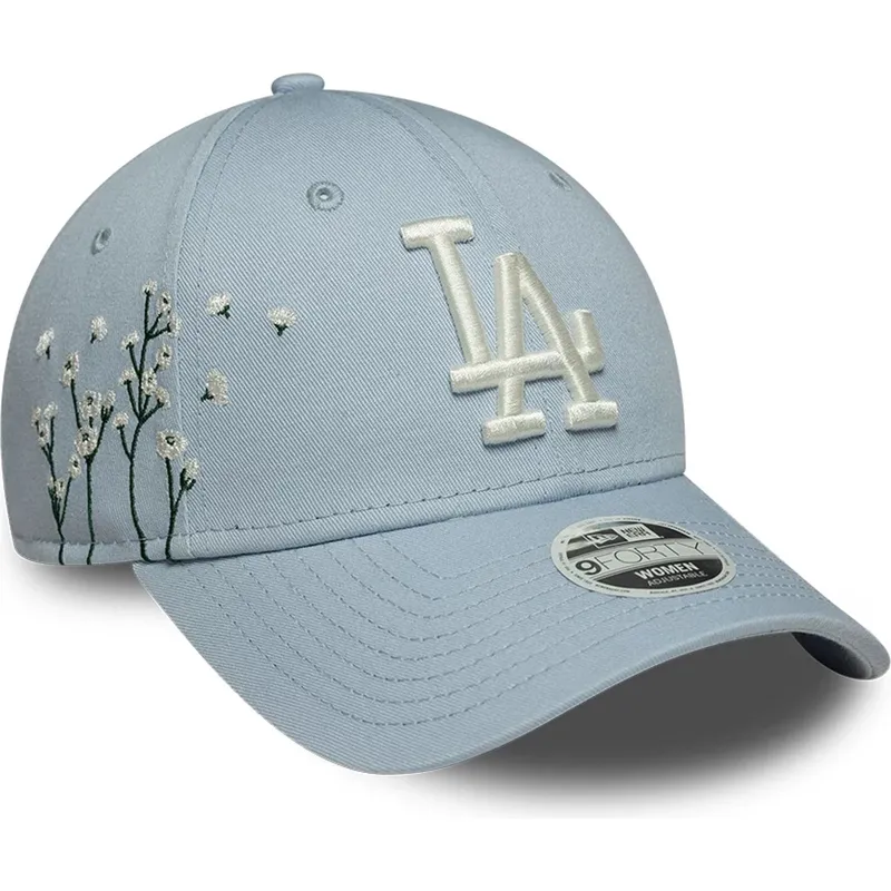 gorra-curva-azul-ajustable-para-mujer-9forty-floral-icon-de-los-angeles-dodgers-mlb-de-new-era