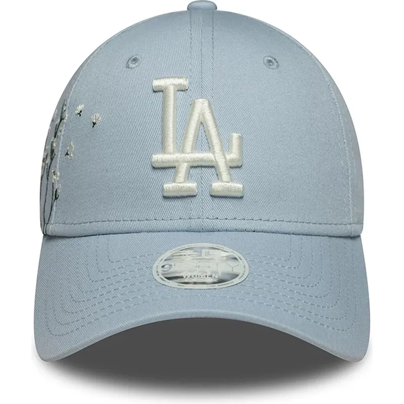 gorra-curva-azul-ajustable-para-mujer-9forty-floral-icon-de-los-angeles-dodgers-mlb-de-new-era