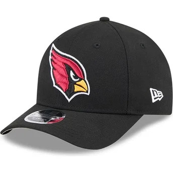 Schwarze gebogene Snapback-Kappe 9FORTY M-Crown der Arizona Cardinals NFL von New Era
