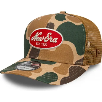 Cap zaoblená camouflage snapback 9FIFTY New Era