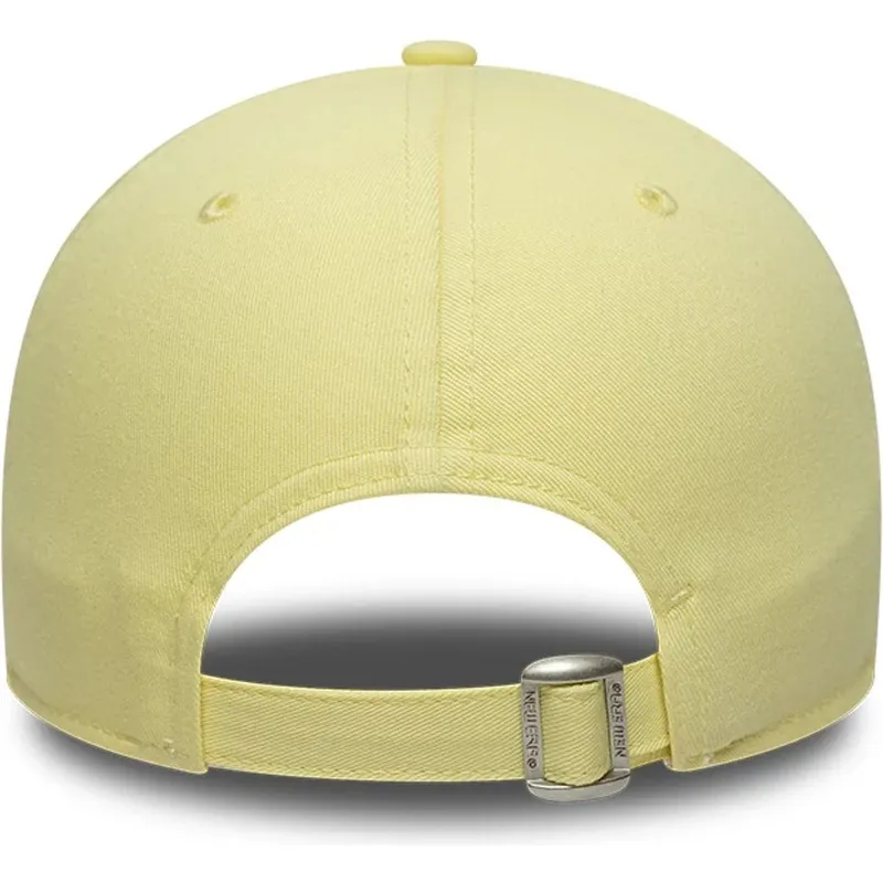 gorra-curva-amarilla-ajustable-con-logo-amarillo-9forty-team-outline-de-los-angeles-dodgers-mlb-de-new-era