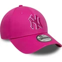 cepice-zaoblena-ruzova-nastavitelny-9forty-team-outline-new-york-yankees-mlb-new-era