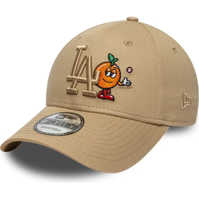 cepice-zaoblena-hneda-nastavitelny-9forty-tonal-icon-los-angeles-dodgers-mlb-new-era