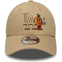 cepice-zaoblena-hneda-nastavitelny-9forty-tonal-icon-los-angeles-dodgers-mlb-new-era
