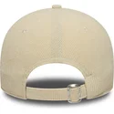 beige-gebogene-verstellbare-9forty-soft-cord-kappe-der-new-york-mets-mlb-von-new-era