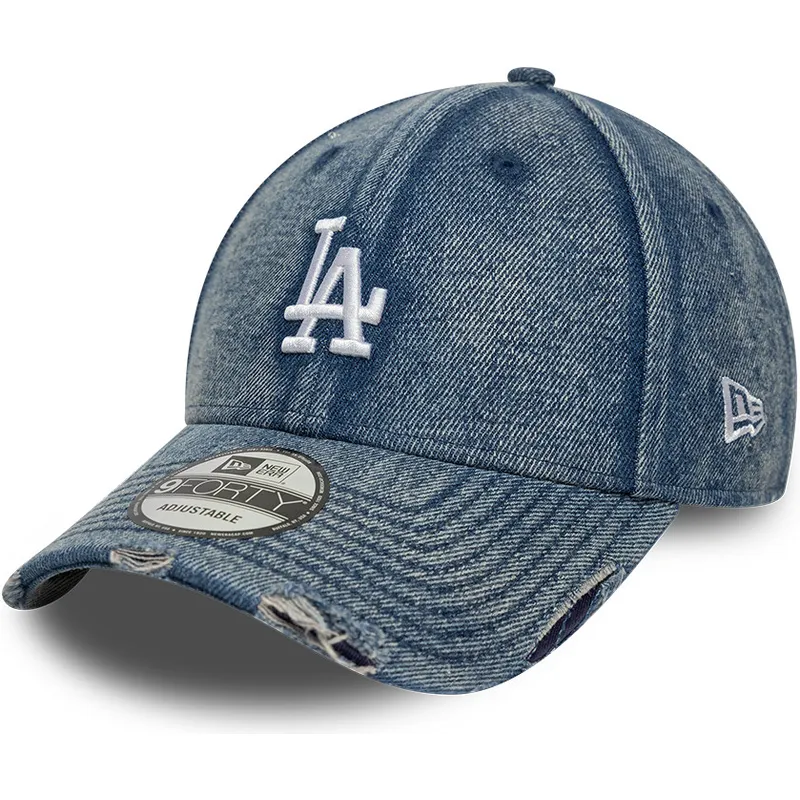 cepice-zaoblena-modra-nastavitelny-9forty-acid-wash-denim-los-angeles-dodgers-mlb-new-era