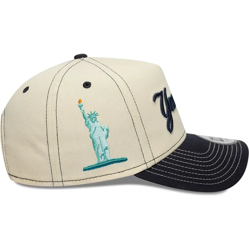 cepice-zaoblena-bezova-snapback-e-frame-city-icon-new-york-yankees-mlb-new-era