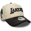 bojd-keps-beige-och-svart-snapback-e-frame-city-icon-fran-los-angeles-lakers-nba-av-new-era
