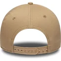 brun-kurvad-keps-snapback-med-svart-logotyp-e-frame-league-essential-fran-los-angeles-dodgers-mlb-av-new-era
