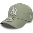 cepice-zaoblena-zelena-snapback-e-frame-league-essential-new-york-yankees-mlb-new-era