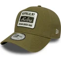 cap-zaoblena-green-snapback-e-frame-new-era